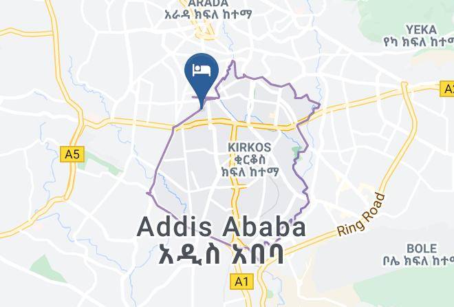 Addis Ababa - Grandlagar Hotel Maps