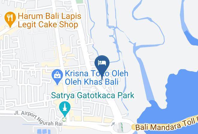 Grandmas Plus Hotel Airport Map