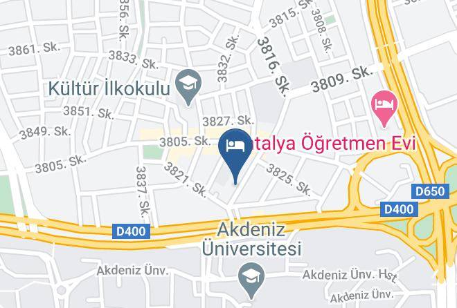 Kepez - Grandmert Otel Maps
