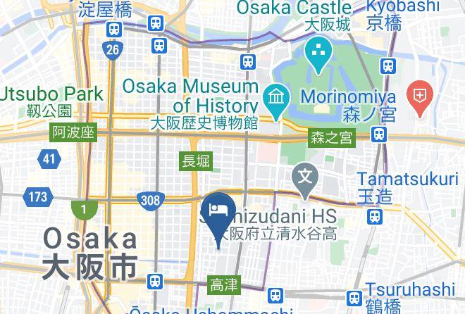 Grandouce Namba Higashi Map