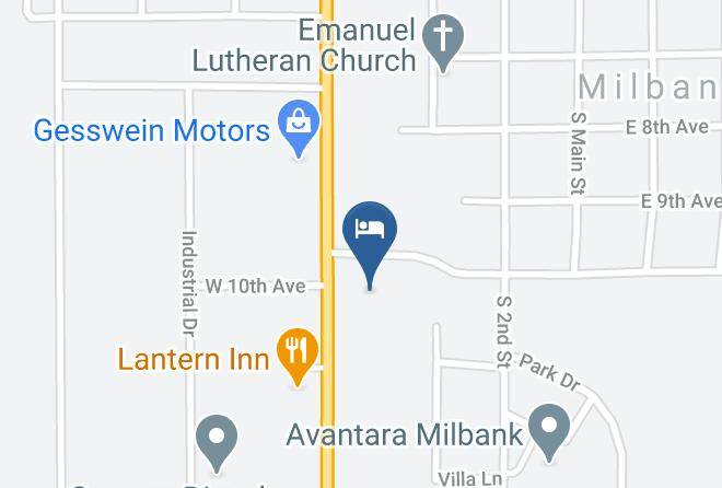 Grant - Grandstay Hotel And Suites Milbank Maps