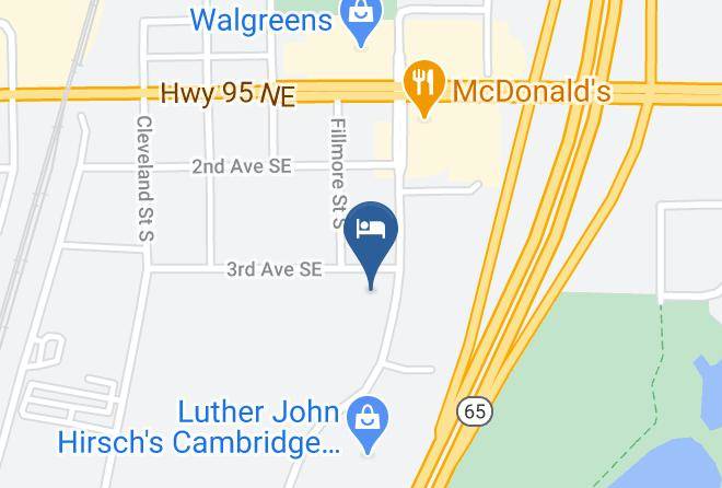 Isanti - Grandstay Hotel & Suites Cambridge Maps
