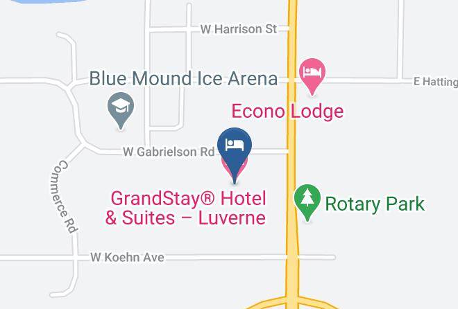 Grandstay Hotel & Suites Luverne Map