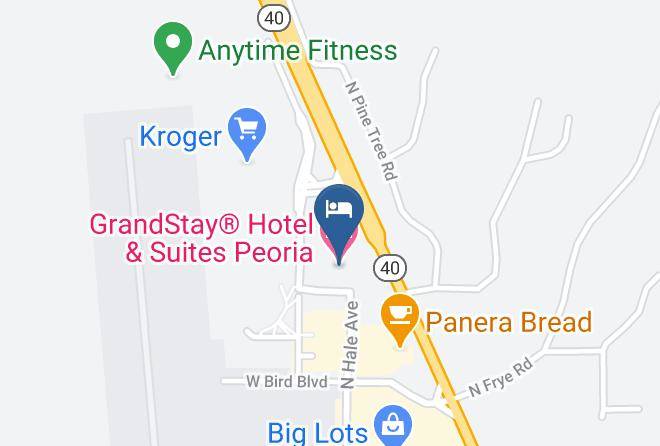 Peoria - Americinn By Wyndham Peoria Maps