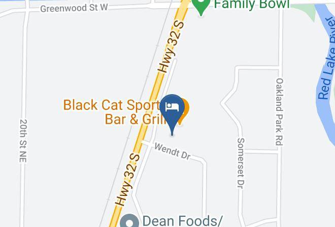 Grandstay Hotel & Suites Thief River Falls Map