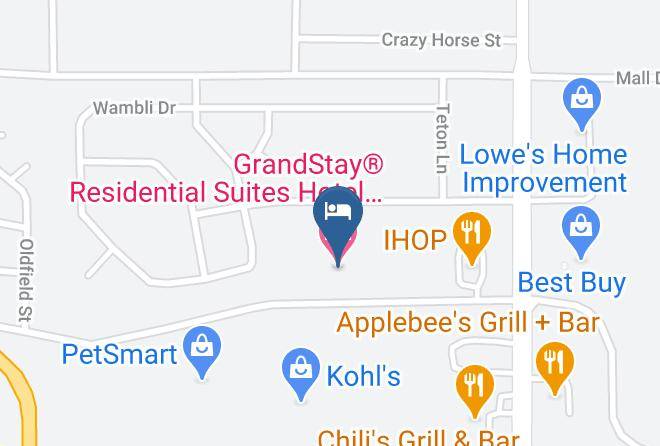 Pennington - Grandstay Residential Suites Hotel Rapid City Sd Maps