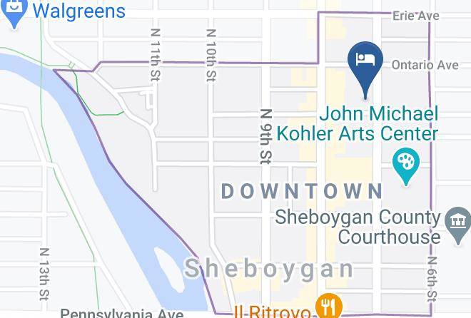 Sheboygan - Grandstay Residential Suites Hotel Sheboygan Maps