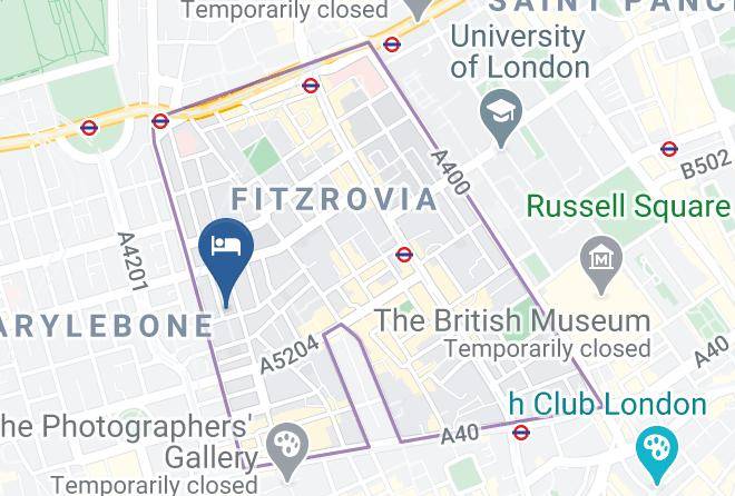 London - Langham Court Hotel Gem Hotels Maps