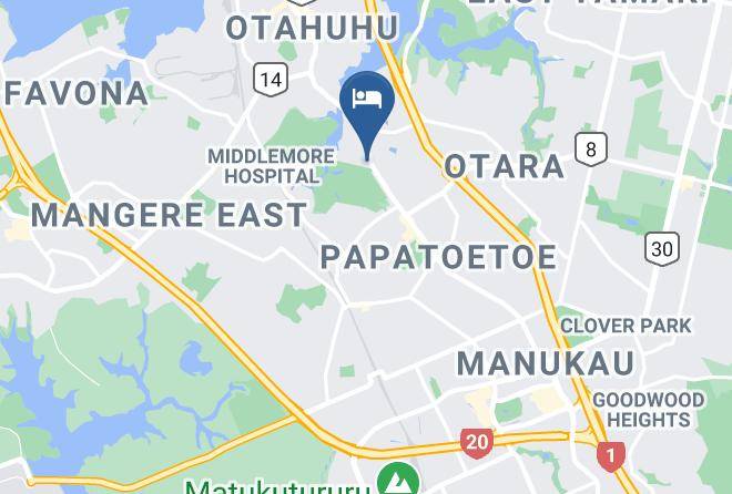 Auckland - Grange Motel Maps