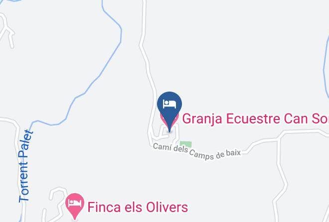 Girona - Granja Ecuestre Can Sort Maps
