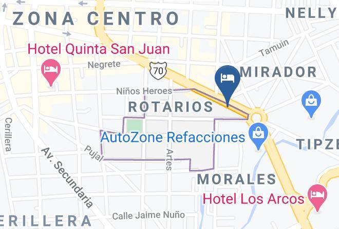 Ciudad Valles - Grann Hotel Cd Valles Maps