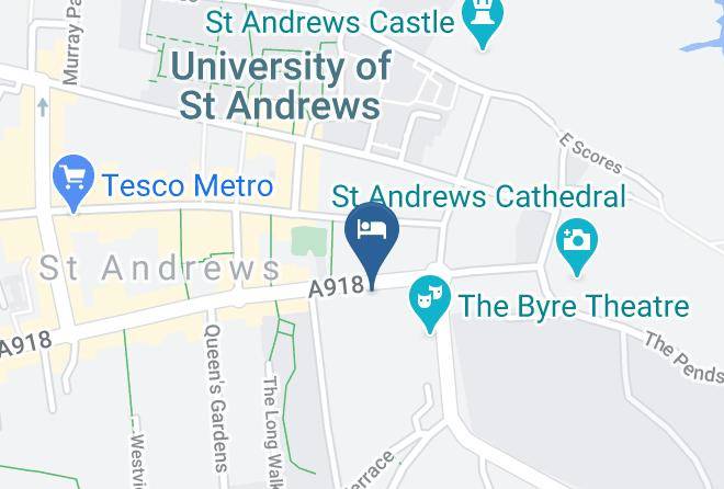 Fife - Granny's Hoose Central St Andrews Maps