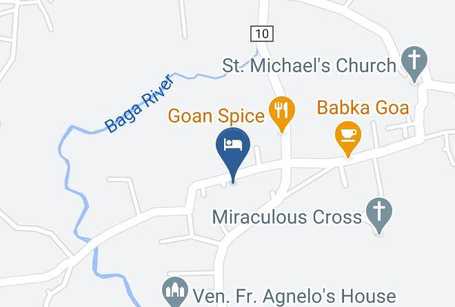Bardez - Granpa's Inn Hotel Bougainvillea Maps