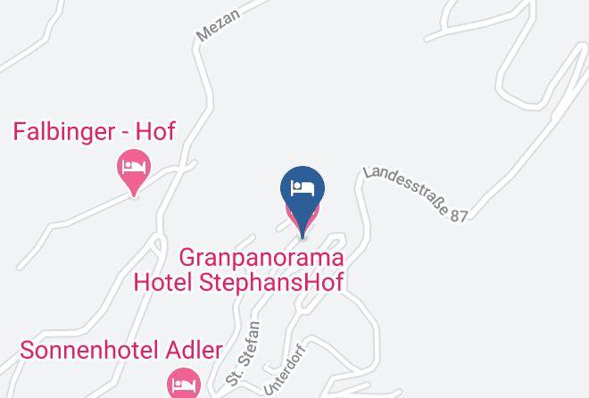 Granpanorama Hotel Stephanshof Map