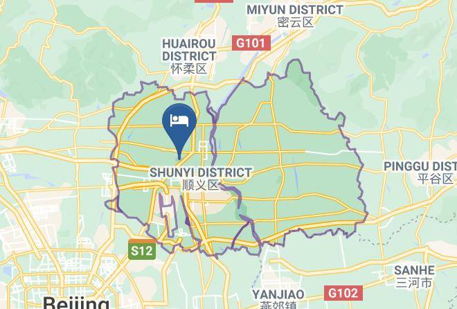 Shunyi District - Grant Hotel Beijing Maps