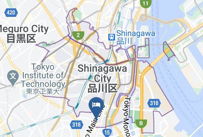 Shinagawa Ward - Grantios Maps