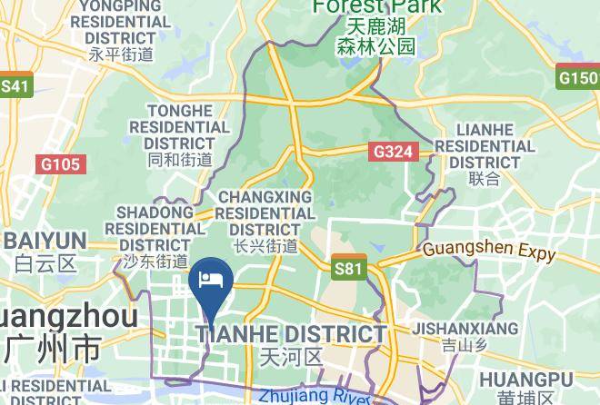 Guangzhou - Granville Board Guangzhou International Hotel Maps