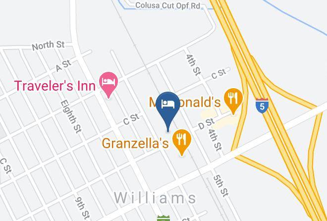 Colusa - Granzellas Inn Maps