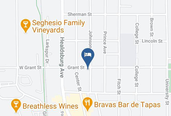 Sonoma - Grape Leaf Inn Maps