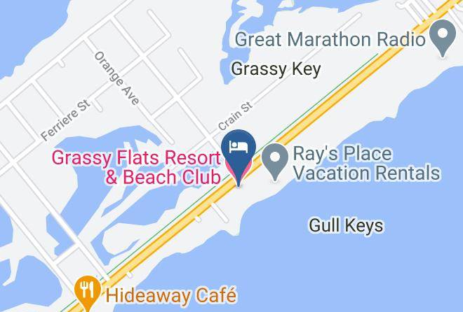 Grassy Flats Resort & Beach Club Map