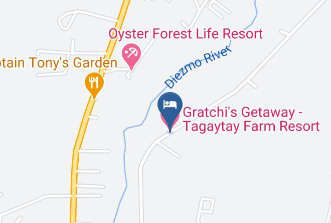 Cavite - Gratchi's Getaway Tagaytay Farm Resort Maps