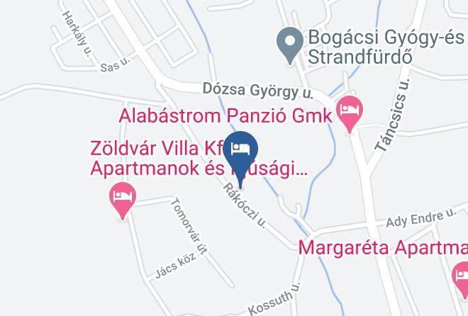 Bogacs - Gratisz Vendeghaz Maps