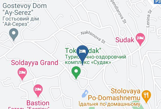 Sudak - Gratsiya Maps