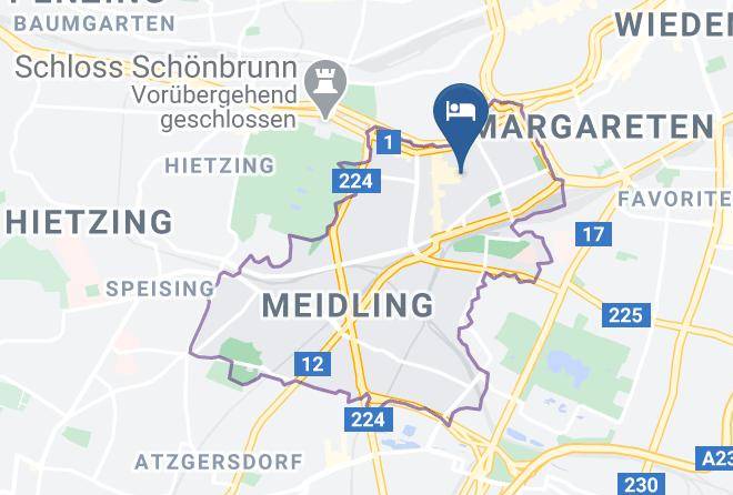 Vienna Meidling - Gratzlhotel Meidlinger Markt Maps