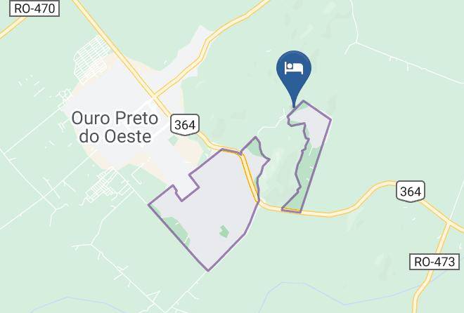 Ouro Preto Do Oeste - Grauna Resort Hotel Maps