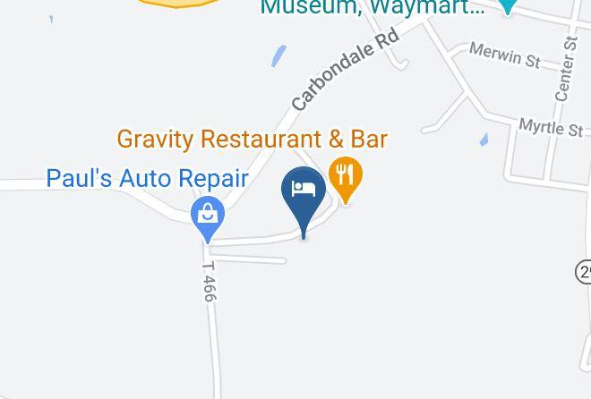 Wayne - Gravity Inn Motel Maps