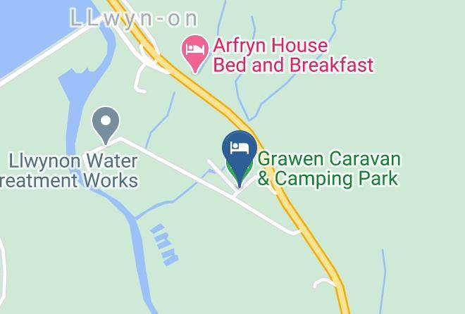 Merthyr Tydfil - Grawen Caravan & Camping Park Maps