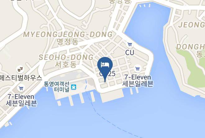 Tongyeongsi - Gray Hotel Maps