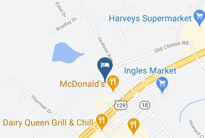 Jones - Gray Inn And Suites By Magnuson Hotels Maps