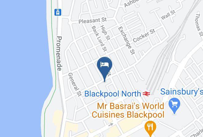 Blackpool - Graydon Hotel Maps