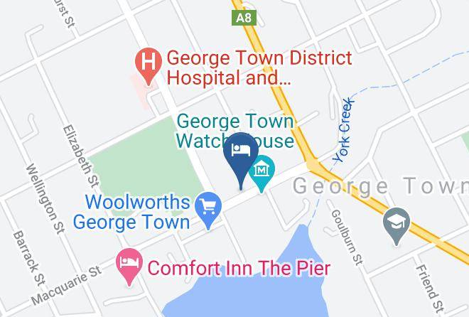 George Town - Grays George Town Hotel Maps