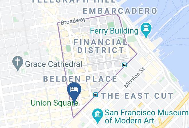 San Francisco - Graystone Hotel Maps