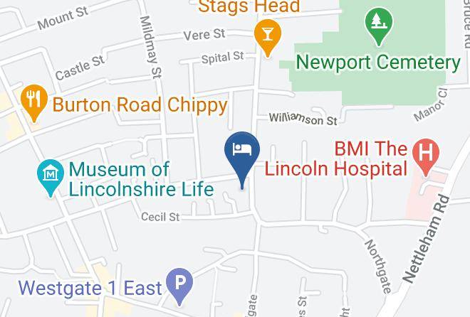 Lincs - The Old Rectory Maps