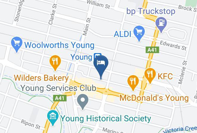 Hilltops - Great Eastern Hotel Motel Maps