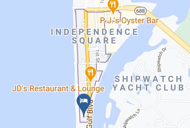 Pinellas - Great Heron Inn Maps