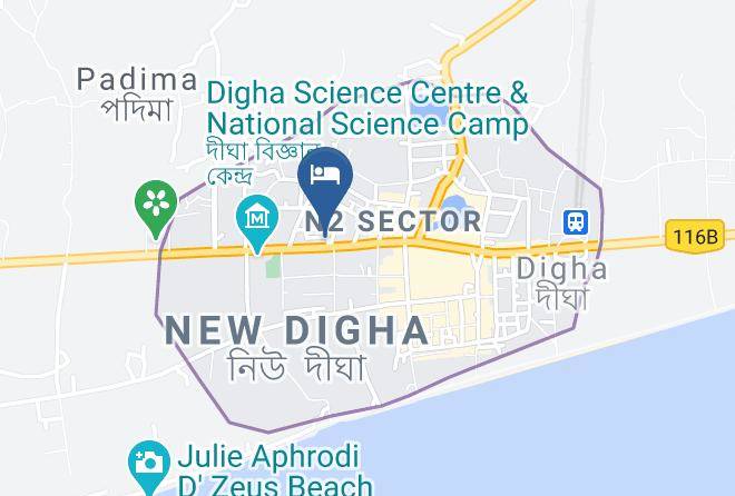 Ramnagar I - Great India Hotel Digha Maps