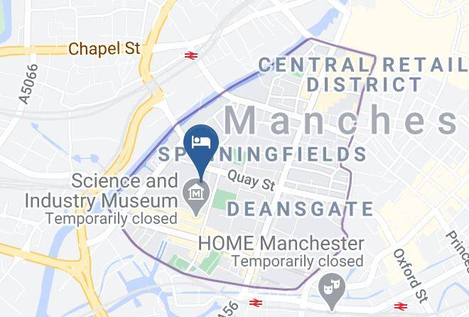 Greater Manchester - Great John Street Hotel Maps