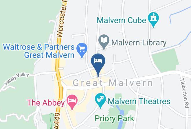 Worcs - Great Malvern Hotel Maps
