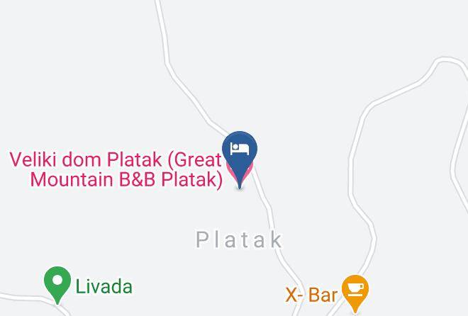 Cavle - Great Mountain B&b Platak Maps
