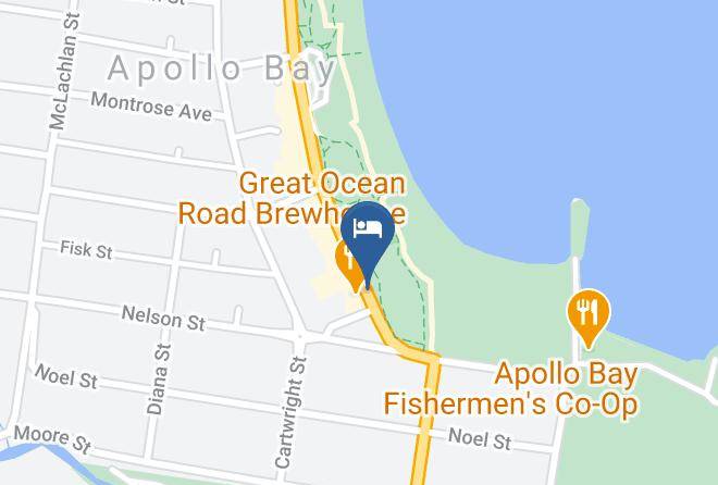 Colac Otway - Great Ocean Road Hotel Maps