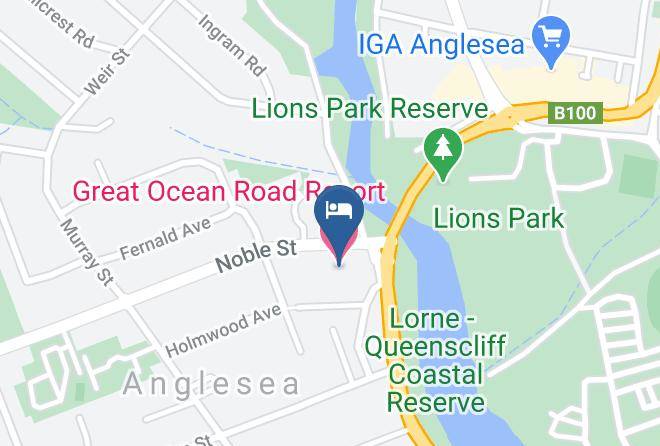 Surf Coast - Great Ocean Road Resort Maps