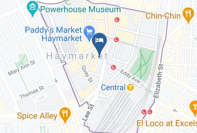 Sydney - The Great Southern Hotel Maps