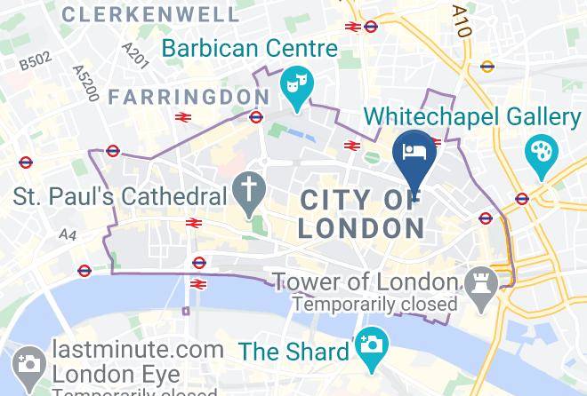 London - Great St Helen Hotel Maps