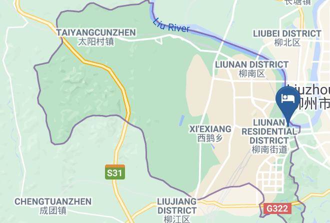 Liuzhou - Great Wall Building Hotel Maps