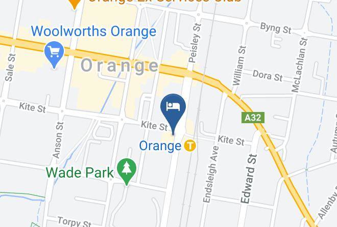 Orange - Great Western Hotel Maps
