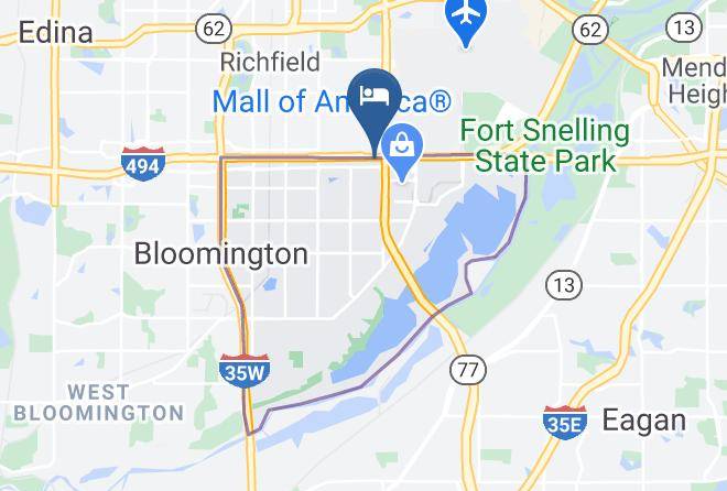 Great Wolf Lodge Water Park Minnesota Map